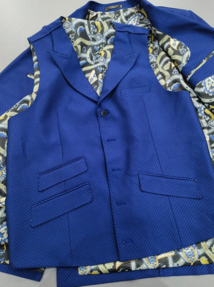 Royal Big Block 3-Piece Suit