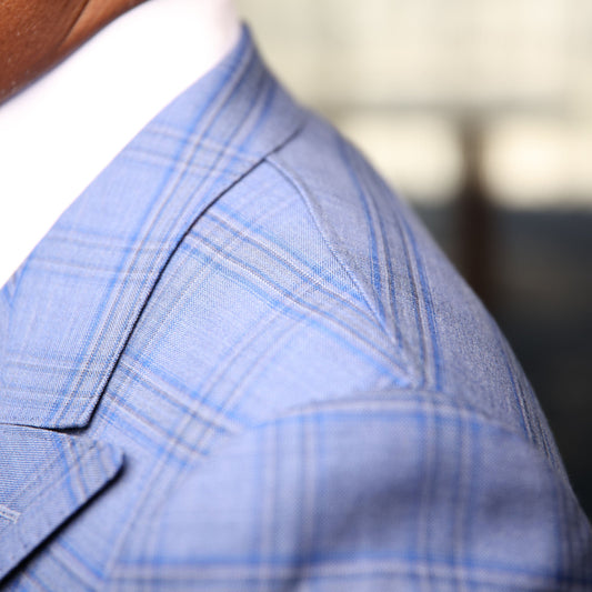 Blue Executive Check