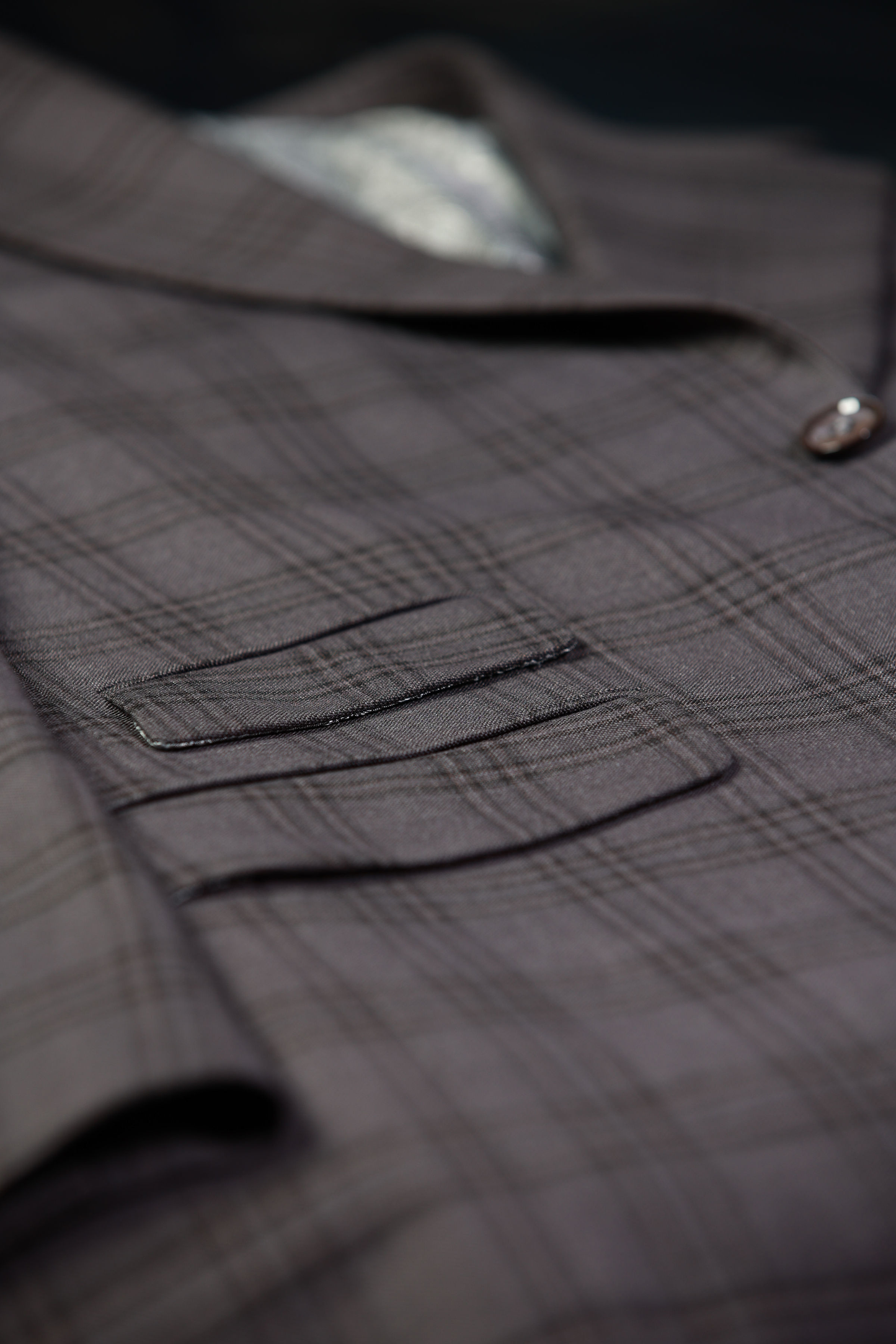 HF Gray Black 3-Piece Suit