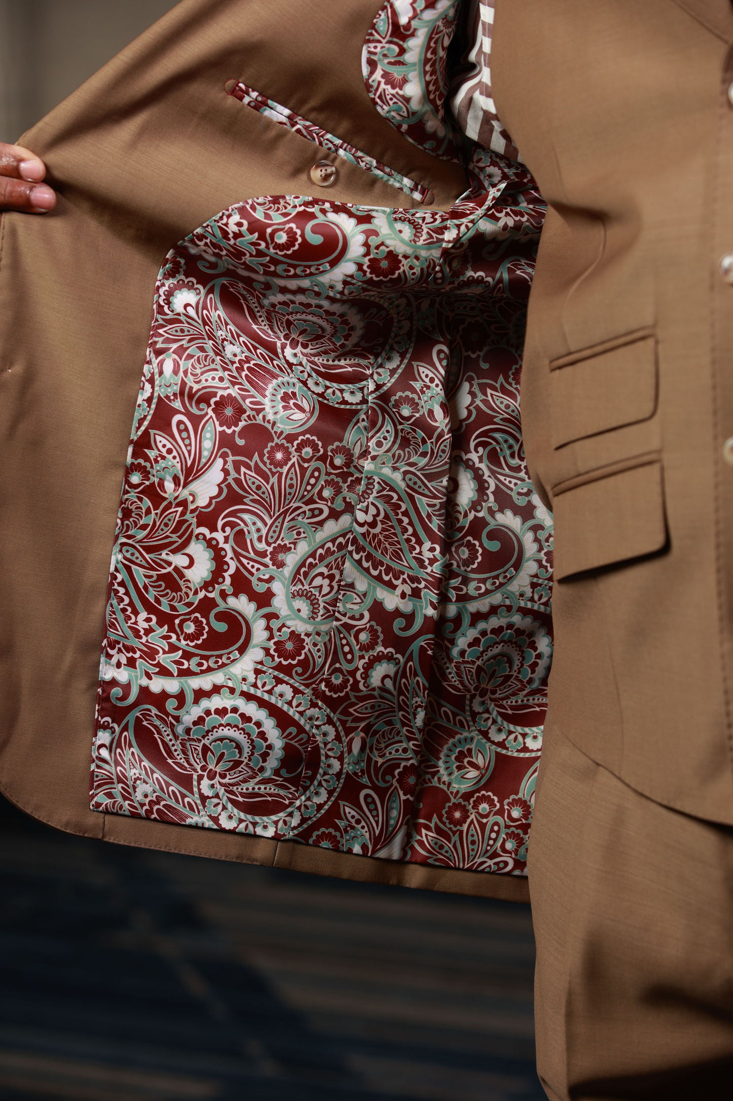 Tan Presidential 3-Piece Suit