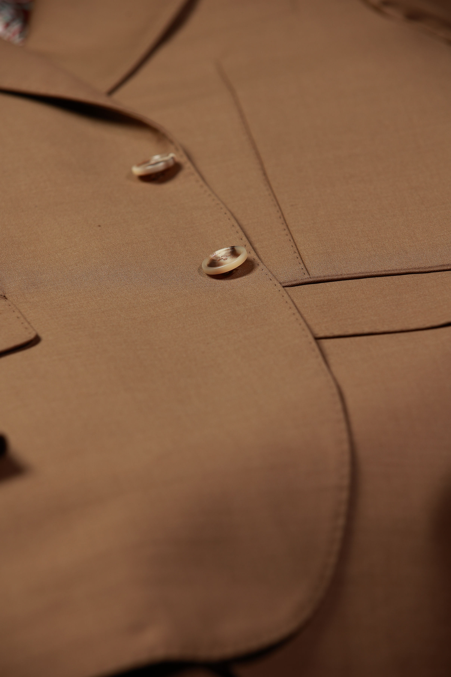 Tan Presidential 3-Piece Suit