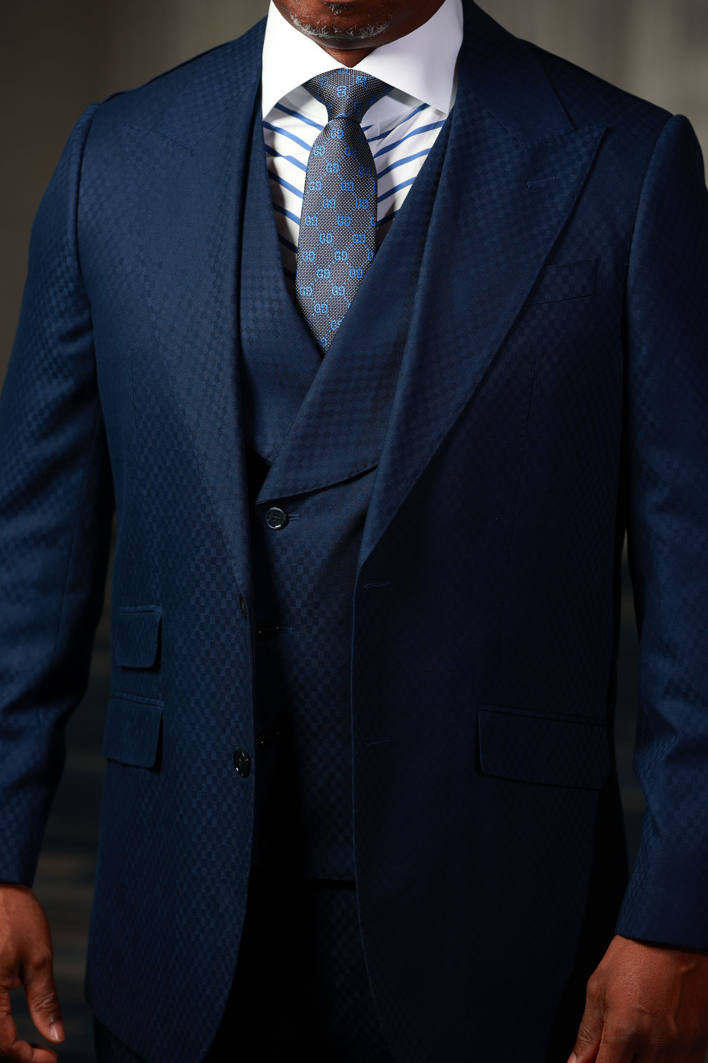 Royal Big Block 3-Piece Suit