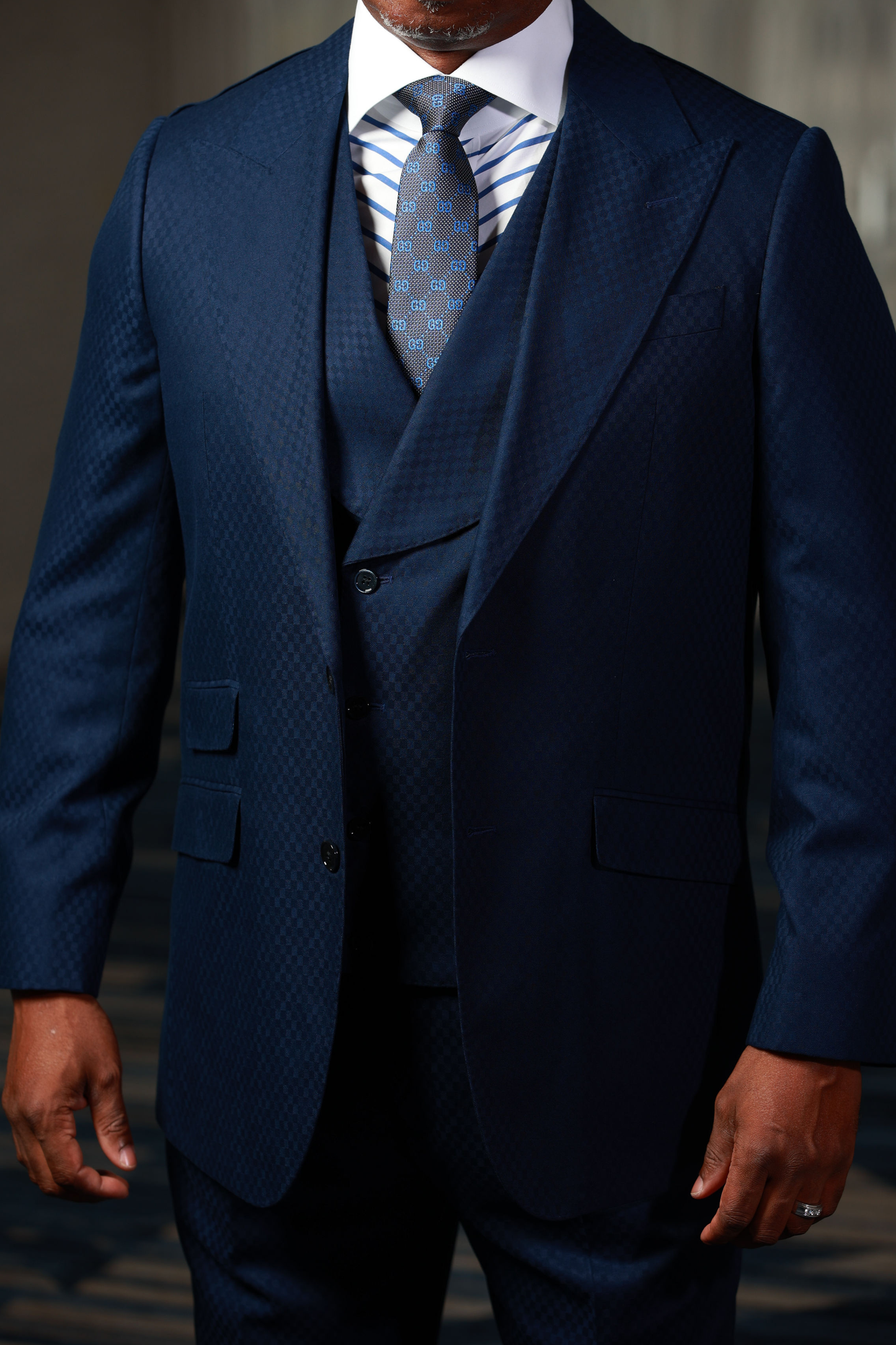 Royal Big Block 3-Piece Suit