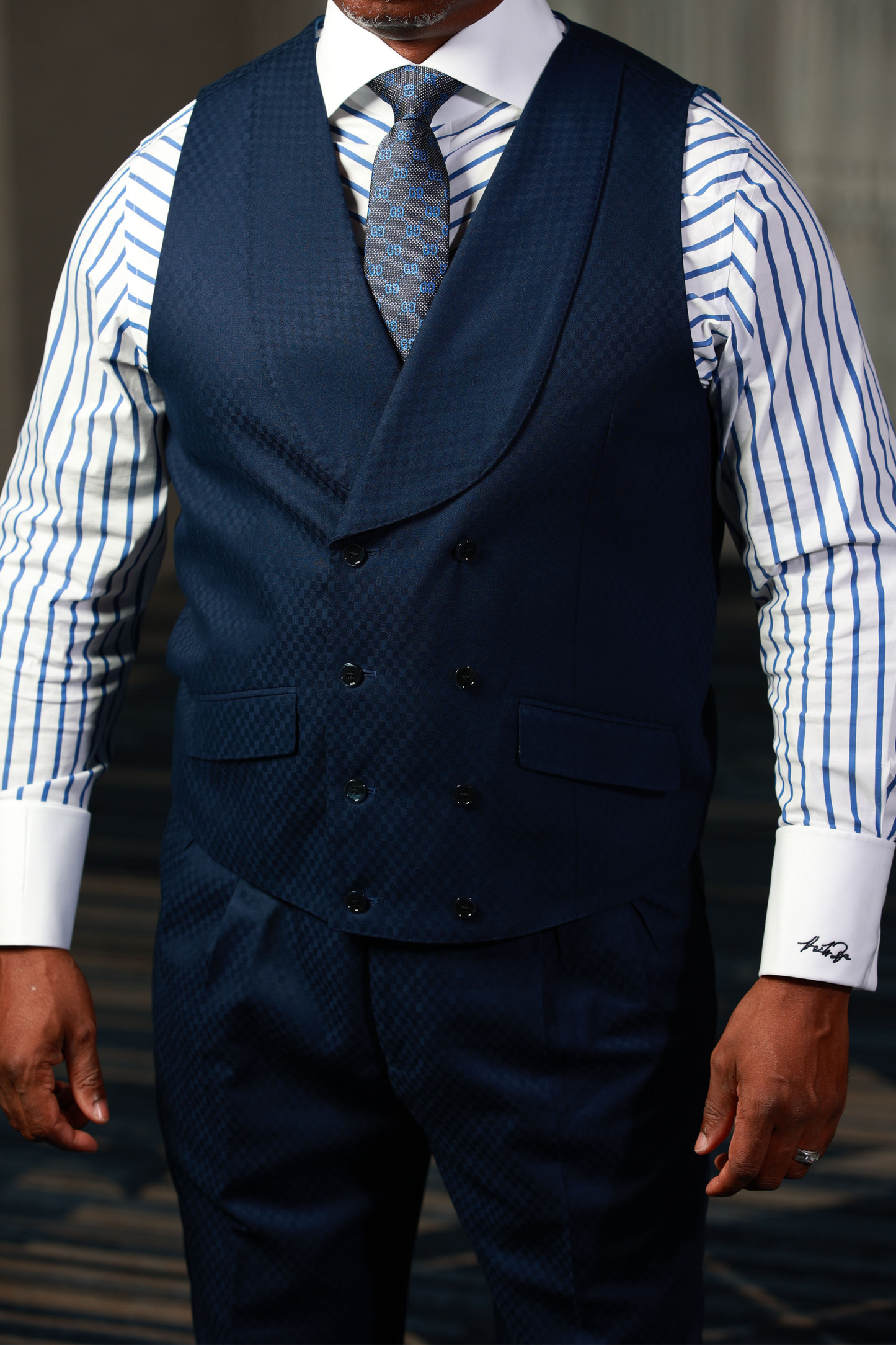 Royal Big Block 3-Piece Suit