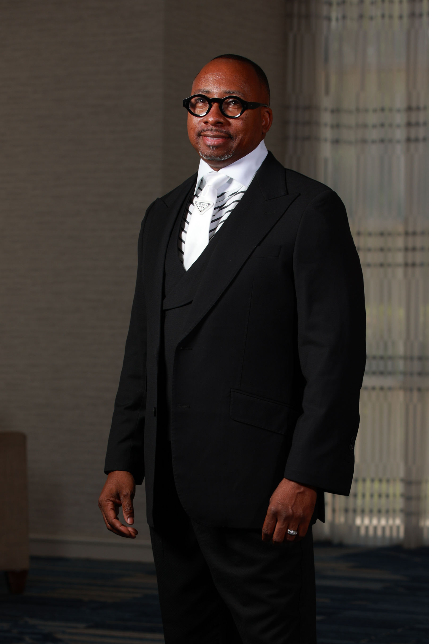 Black Wave 3-Piece Suit