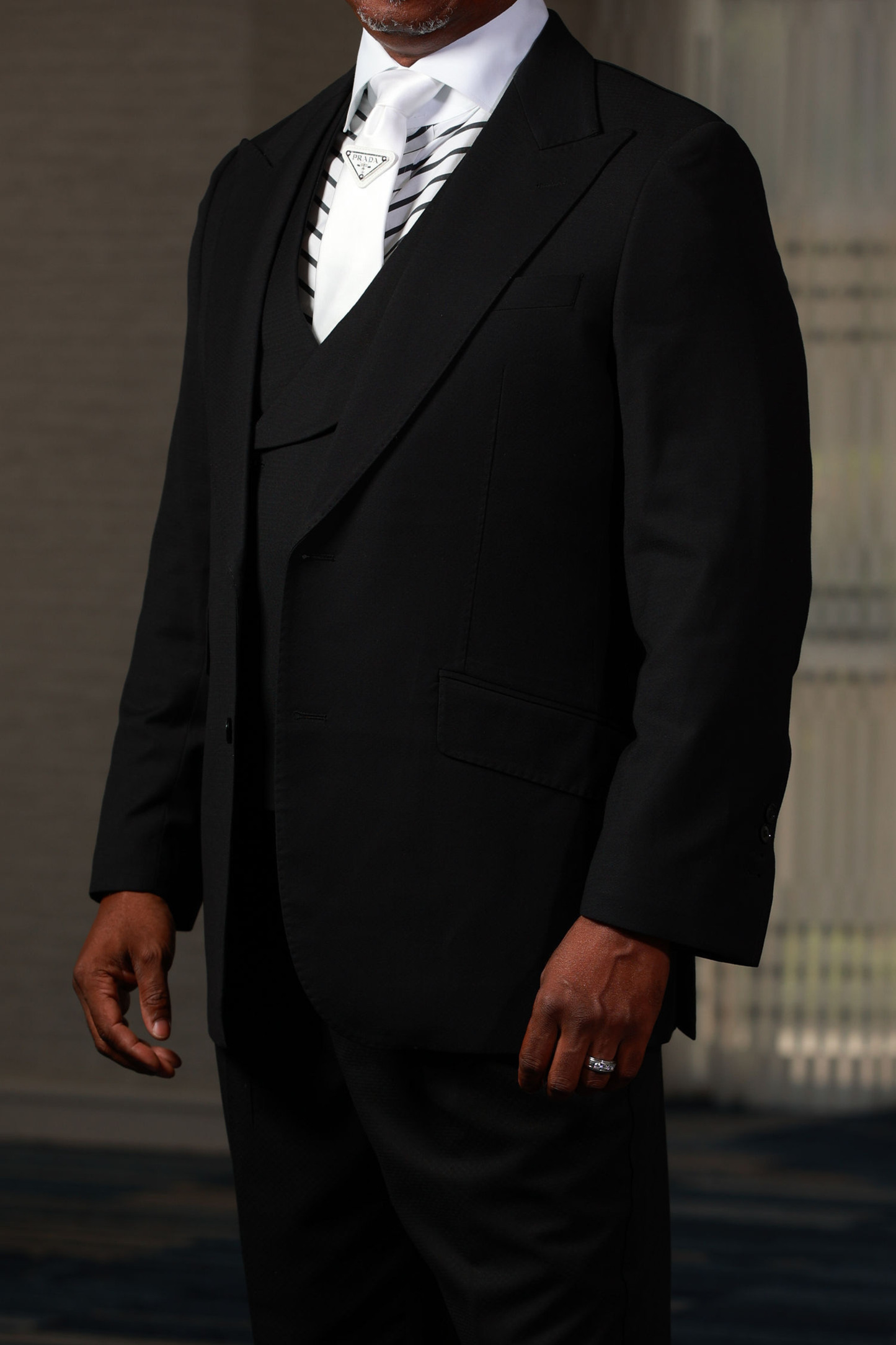 Black Wave 3-Piece Suit