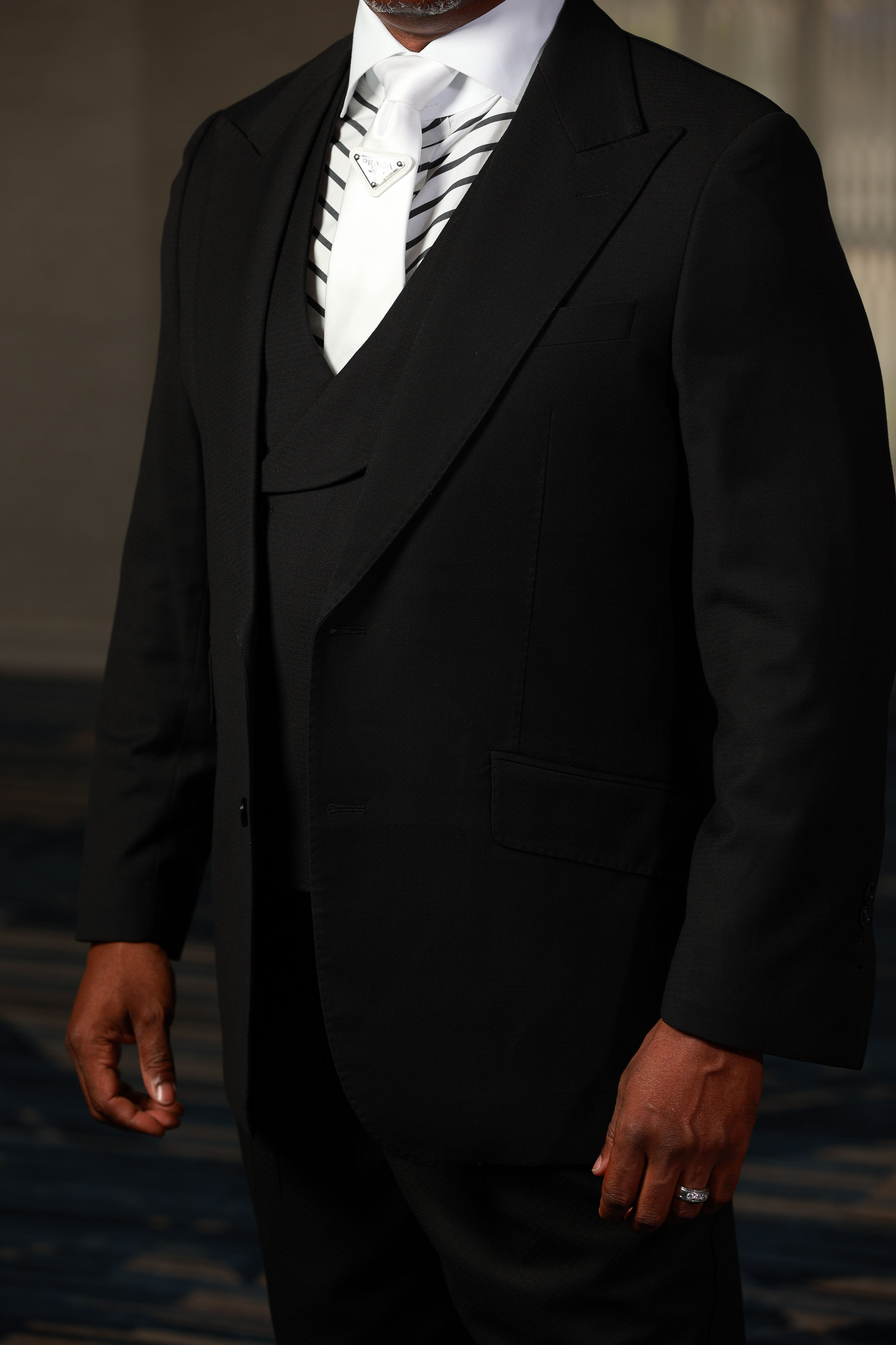 Black Wave 3-Piece Suit
