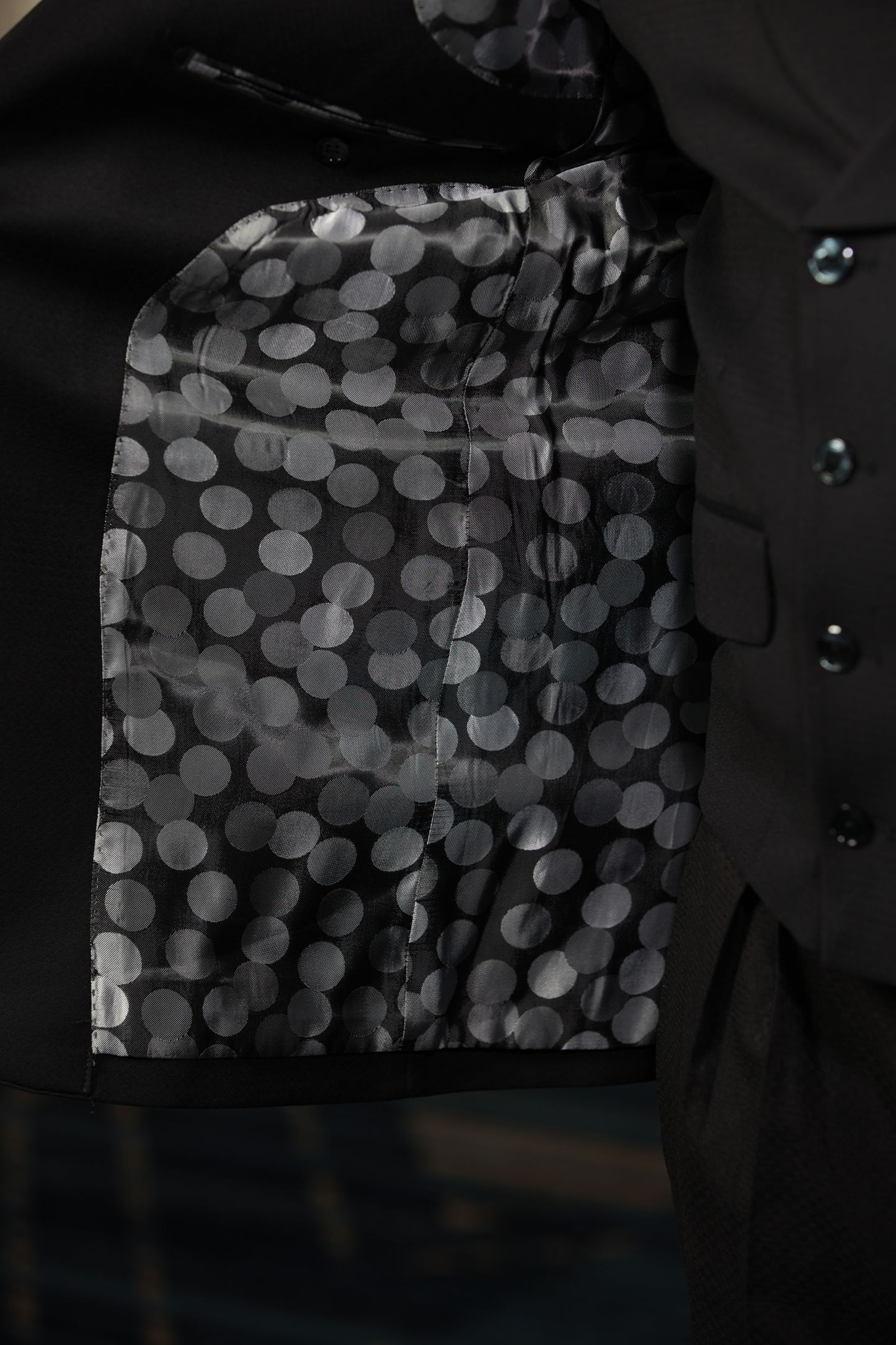 Black Wave 3-Piece Suit