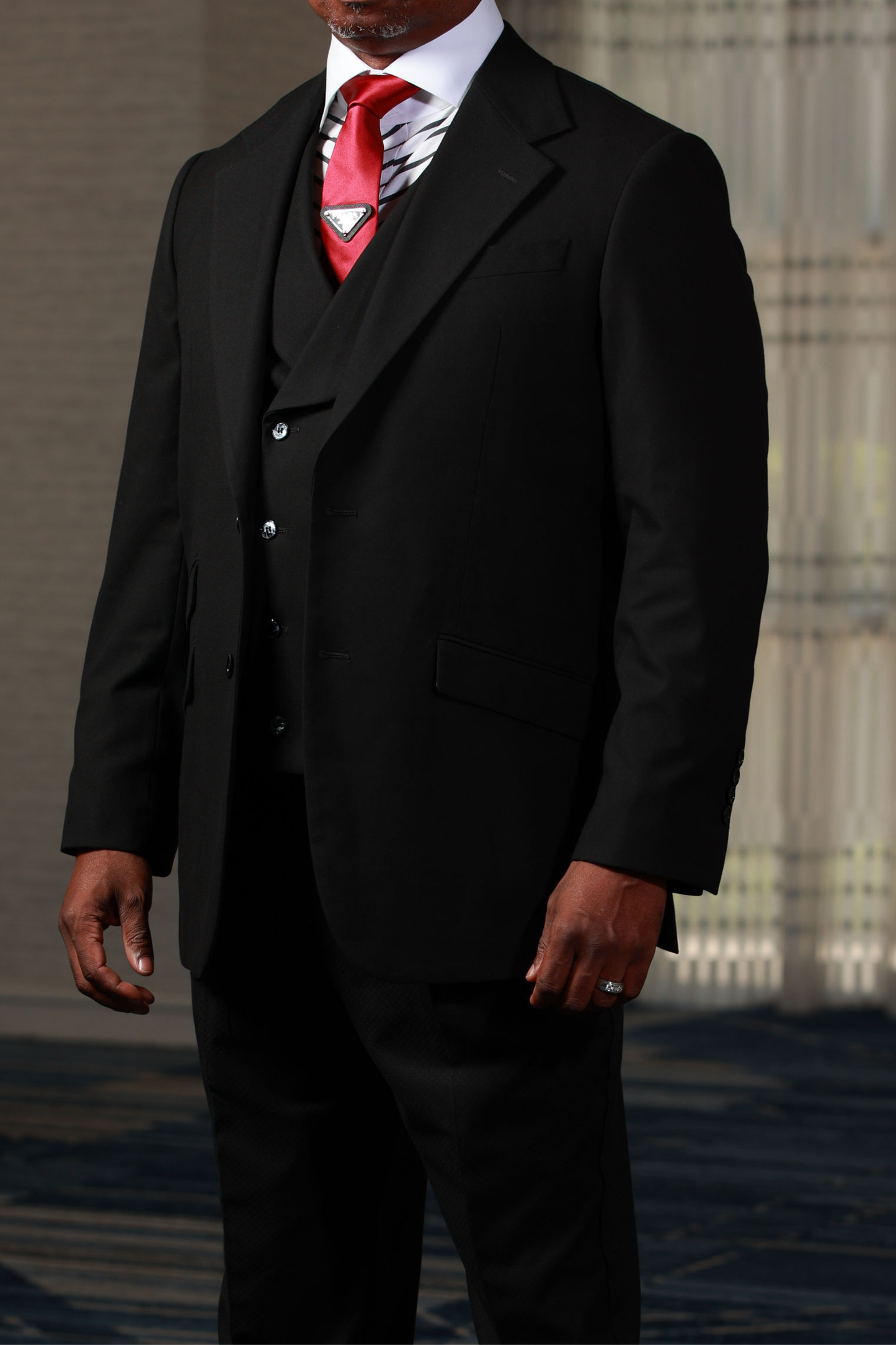 Official Black 3-Piece Suit
