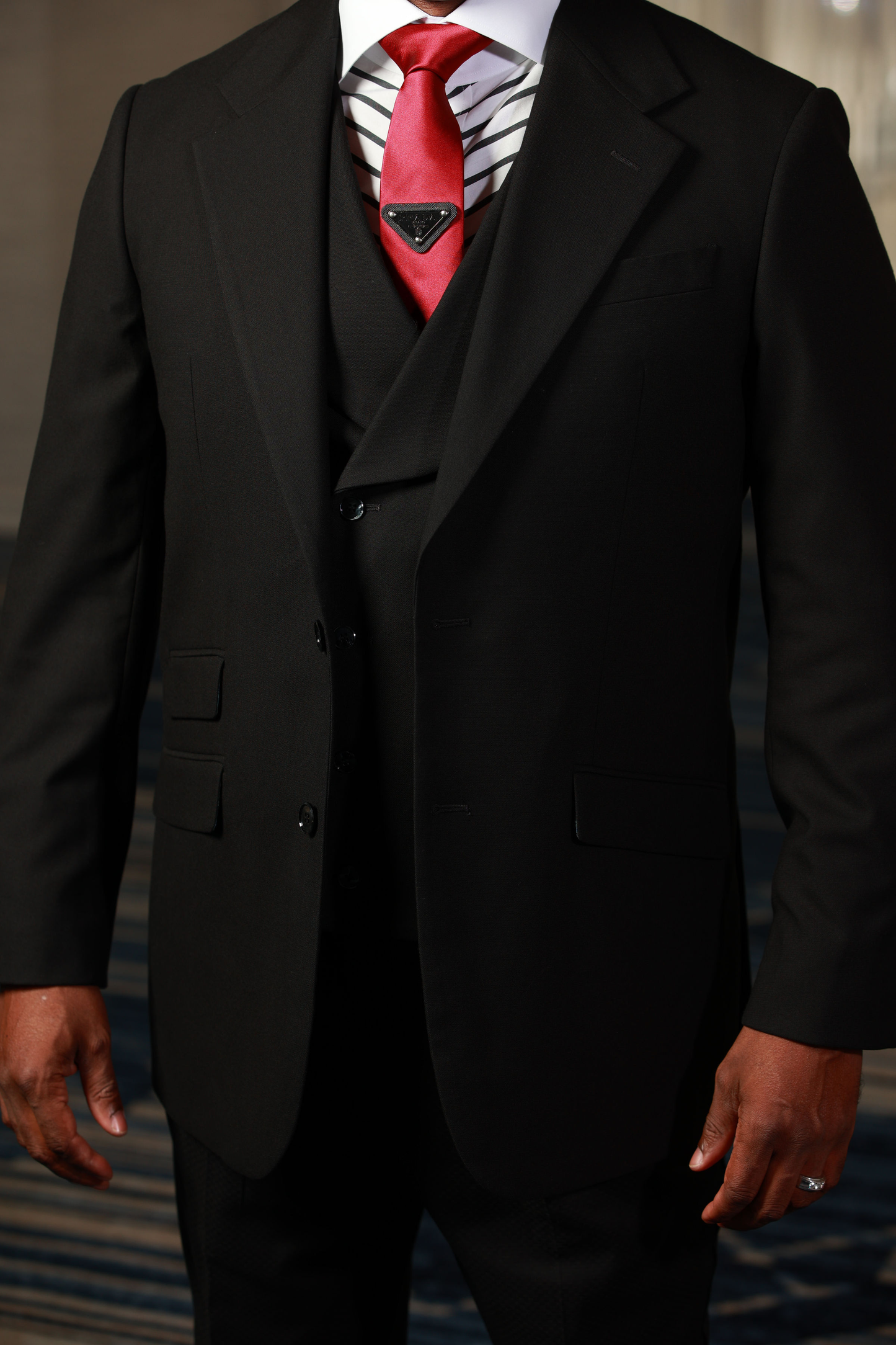Official Black 3-Piece Suit