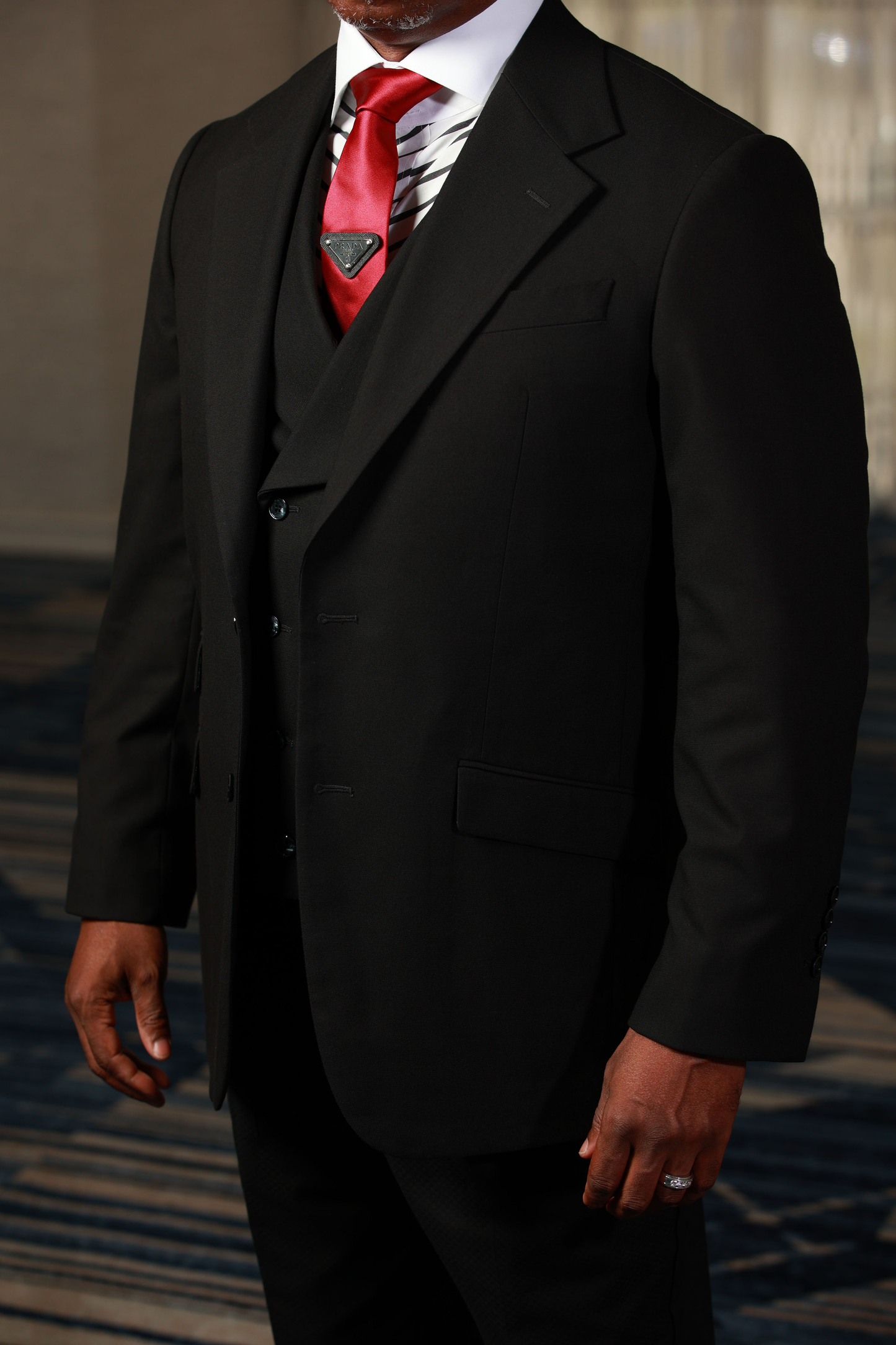 Official Black 3-Piece Suit