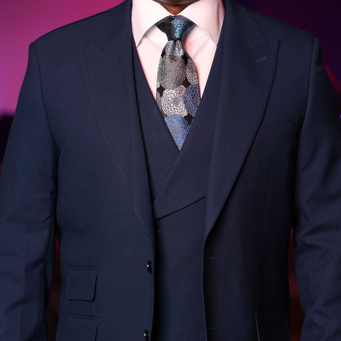 Navy Solid Presidential